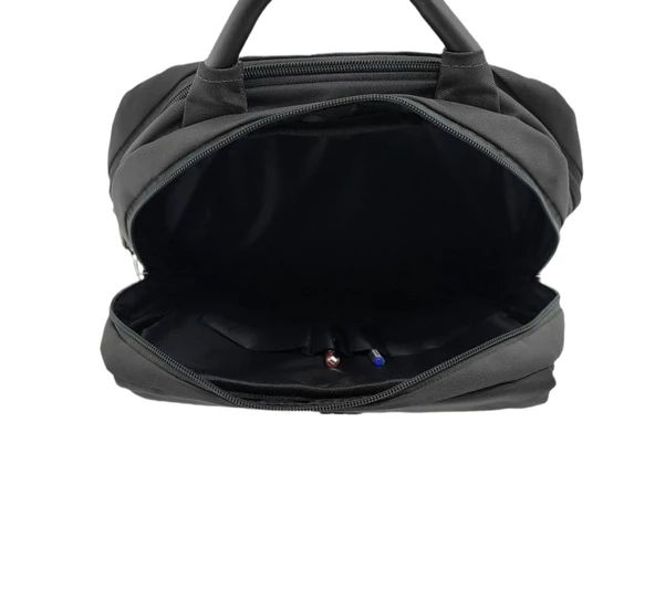 Ççs 51429 Gri 1500 Denye Kumaş Laptop ve Sırt Çantası - 6