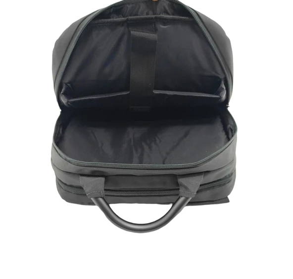 Ççs 51429 Gri 1500 Denye Kumaş Laptop ve Sırt Çantası - 5