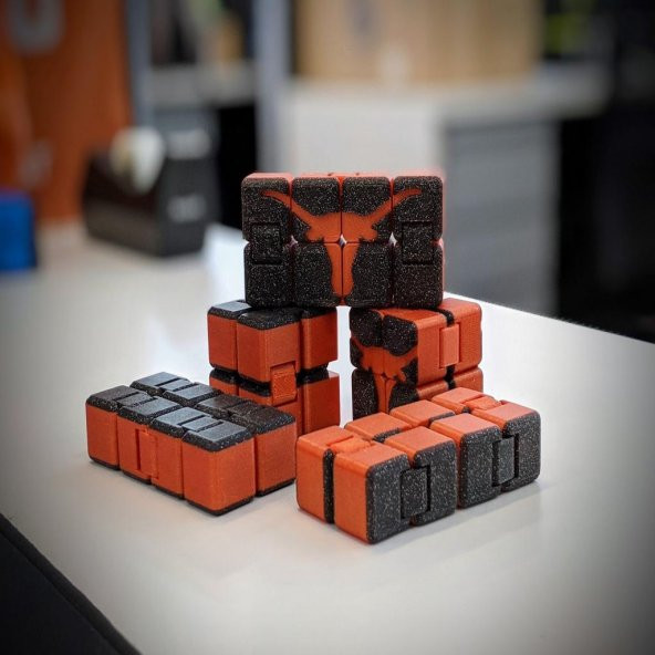 Yine Başka Bir Fidget Infinity Cube V2 - Texas Edition Plastik Aparat