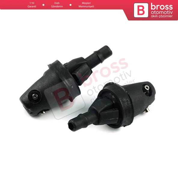 Fiat Doblo MK1 119 223 2000-2021 46818055 için 2 Adet Arka Cam Su Fıskiye Memesi - 4