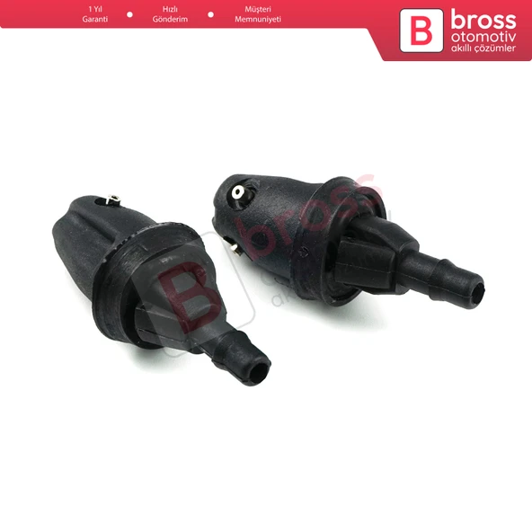 Fiat Doblo MK1 119 223 2000-2021 46818055 için 2 Adet Arka Cam Su Fıskiye Memesi - 3