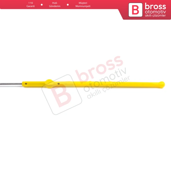 Renault Megane Scenic Kangoo MK2 Clio 3 Modus 1.5 dCi Motor 111400275R İçin Yağ Ölçüm Çubuğu 510 mm - Resim 3