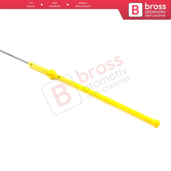 Renault Megane Scenic Kangoo MK2 Clio 3 Modus 1.5 dCi Motor 111400275R İçin Yağ Ölçüm Çubuğu 510 mm - Resim 2