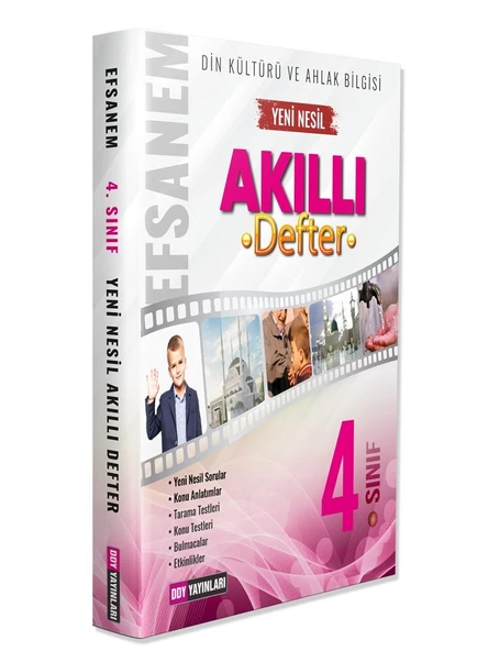 Ddy 4.sınıf Din Kültürü Ve Ahlak Efsanem Defter