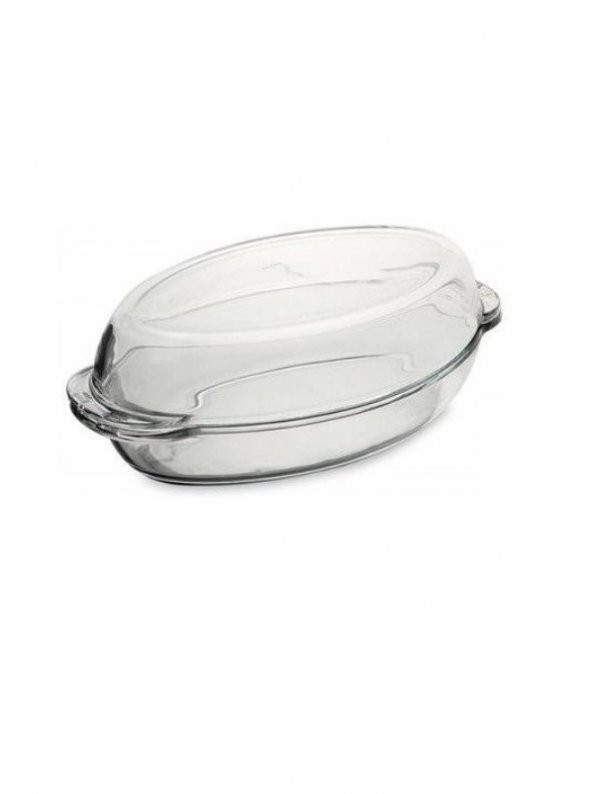 Paşabahçe 59032 Oval Kapaklı Borcam Tencere 1800 cc - 3