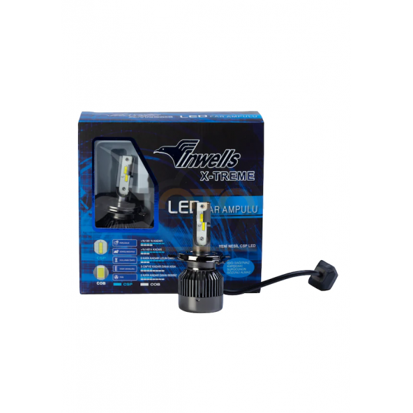 İNWELLS X-TREME PLUS (PHILIPS ÇİPLİ) LED XENON (ZENON) H7 15000 lümen - 3