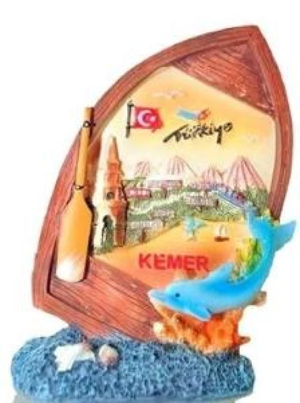 Yunuslu Kayık Biblo Kemer resimli - Resim 2