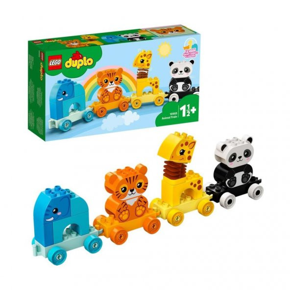 10955 LEGO® Duplo® Hayvan Treni /15 parça /+1.5 yaş