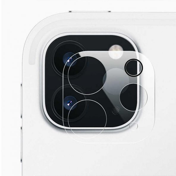 Apple IPad Pro 12.9 2020 (4.Nesil) Kamera Lens Koruyucu Cam