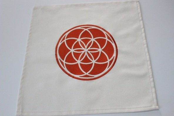 Yaşam Tohumu Grid Kumaş Üzerine Nakış İşleme - Yeni Versiyon ürün görseli