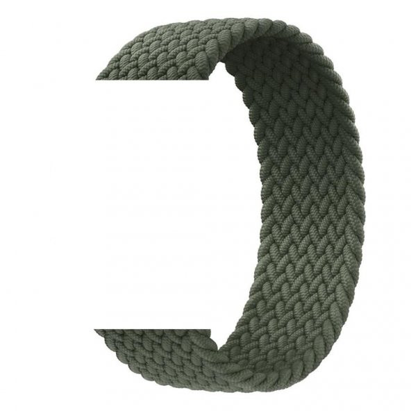 Apple Watch 38mm Small (14 cm Uzunluk) Örgü Solo Loop Koruma Kayış Kordon - 2