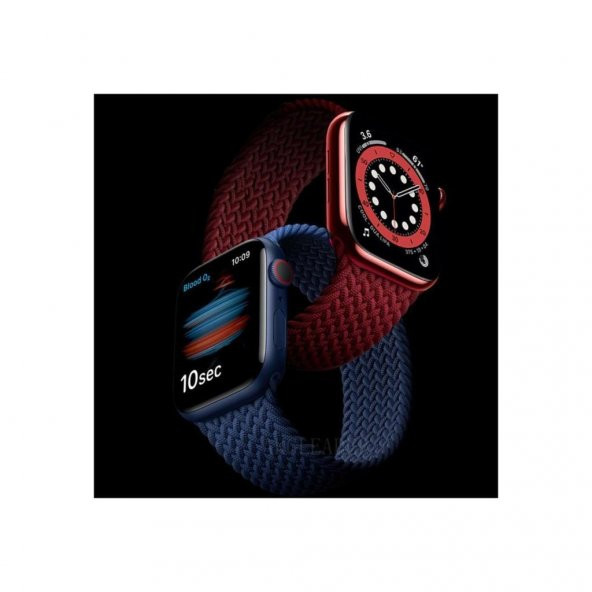 Apple Watch 38mm Small (14 cm Uzunluk) Örgü Solo Loop Koruma Kayış Kordon - 11
