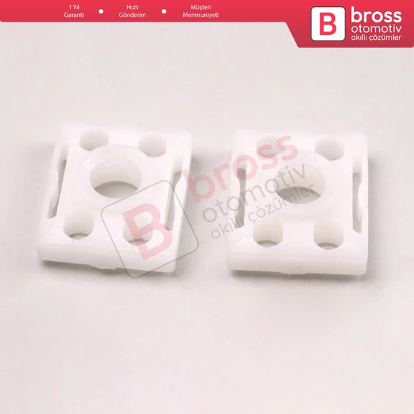 Mercedes Sprinter VW Crafter için 2 Adet Cam Kriko Ray Plastiği - 3