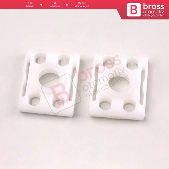 Mercedes Sprinter VW Crafter için 2 Adet Cam Kriko Ray Plastiği