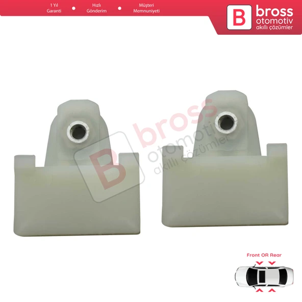 Pontiac Grand Am Oldsmobile Alero Cutlass Chevrolet 22689012 İçin Kapı Cam Tutucu Kızak Klipsi