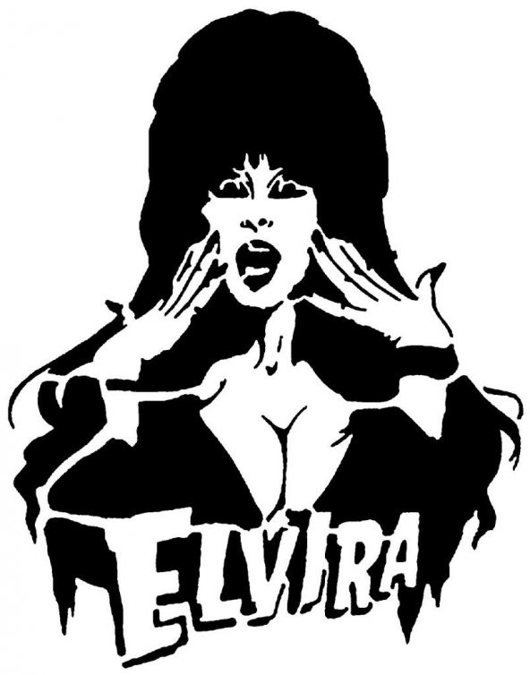 Elvira Stencil 2 Plastik Aparat