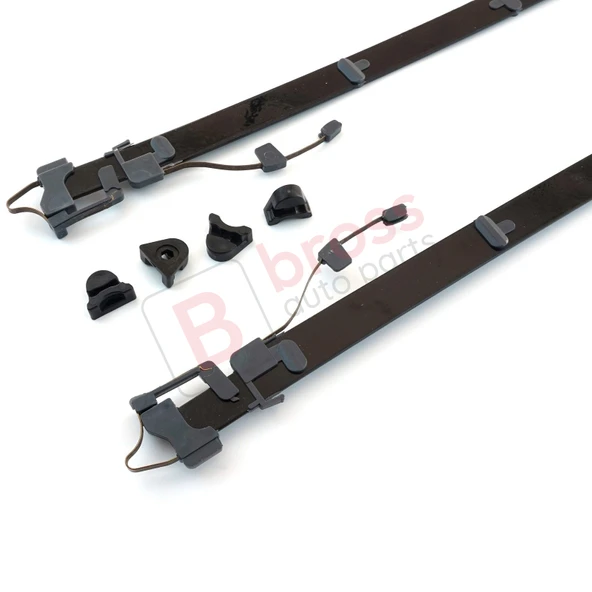 Mercedes S Class W222 2014-2020 İçin Sunroof Kızak Tamir Seti Uzunluk 59 cm A2227800100 - Resim 2