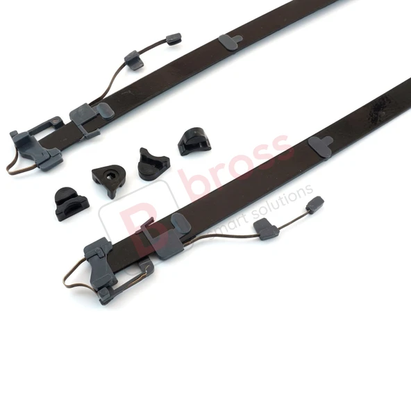 Mercedes S Class W222 2014-2020 İçin Sunroof Kızak Tamir Seti Uzunluk 59 cm A2227800100 - Resim 3