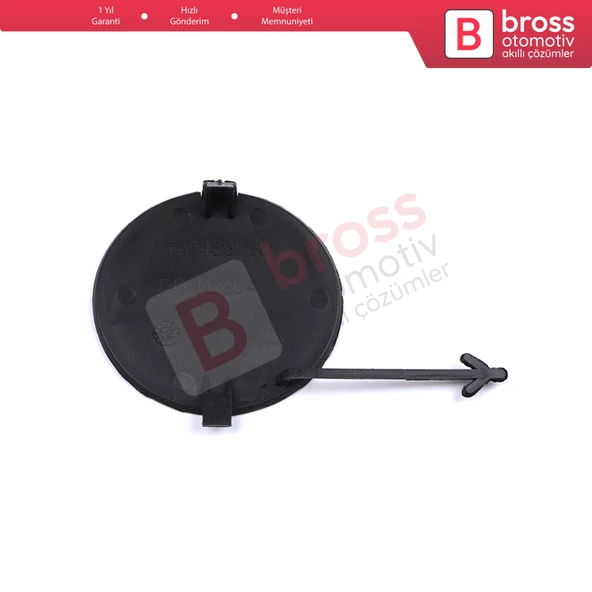 Fiat Linea 2007-2018 için Ön Tampon Çeki Kapağı 735439036 - 2