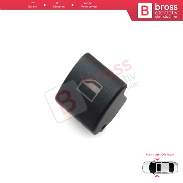 BMW 3 Series E46 X5 X3 İçin Cam Açma Düğmesi Kapağı 61316902175 - 3