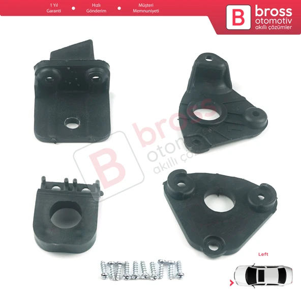 VW Caddy MK3 2K 2C Touran MK1 1T3 2010-2015 2K5998225 İçin Sol Ön Far Ayak Tamir Seti - 3