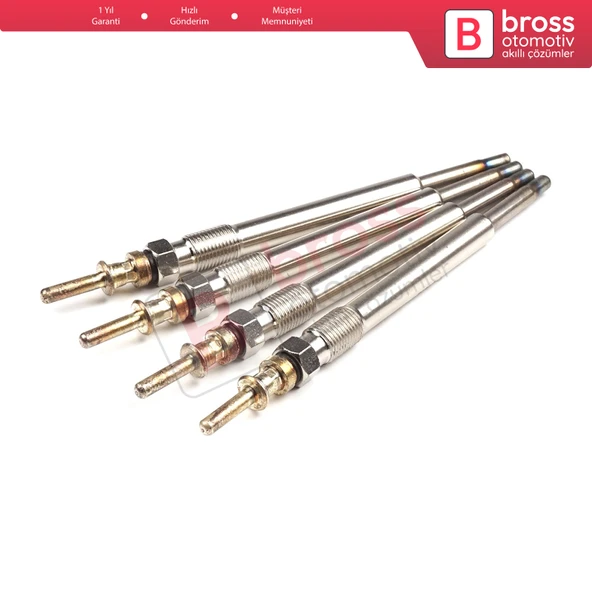 BMW E38 740d İçin 4 Adet Isıtma Bujisi GX133, 0 100 226 370,GN025 - 3