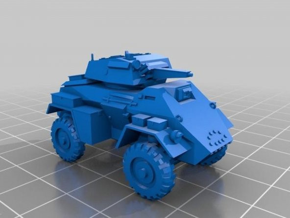 Kanada Fox Armored Araba [1:100 Ölçek] Plastik Aparat