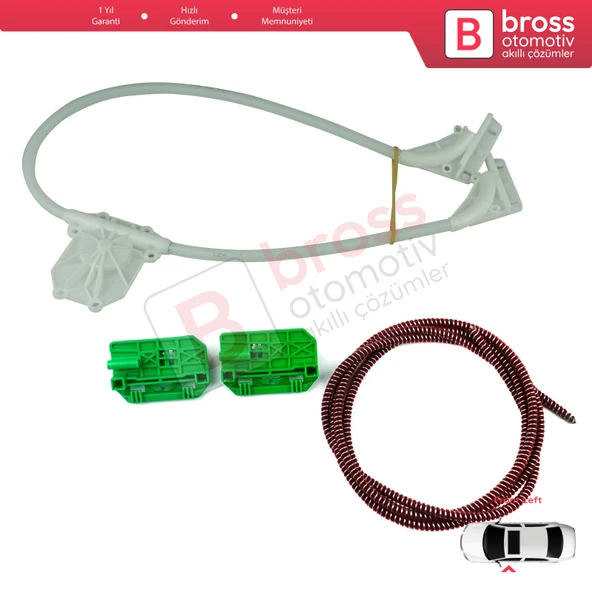 Renault Premium Kerax Midlum DAF LF 45 55 Volvo FL II FE 1400753 İçin Elektrikli Sol Cam Kriko Seti