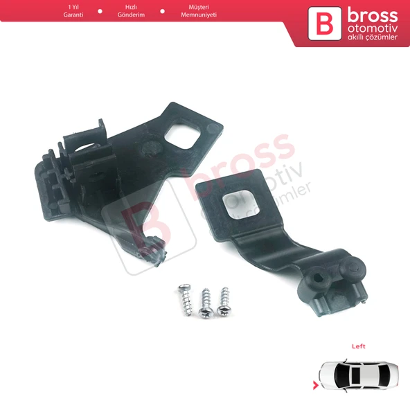 Audi A4 RS4 8K2 B8.5 A5 S5 RS5 B8.5 8T0998121B İçin Sol Ön Far Ayak Tamir Seti - 3