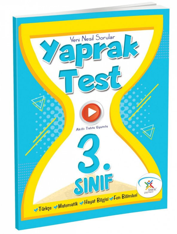 3.Sınıf Tüm Dersler Yaprak Test Yeni Nesil Bana da Bilgini Yolculuk