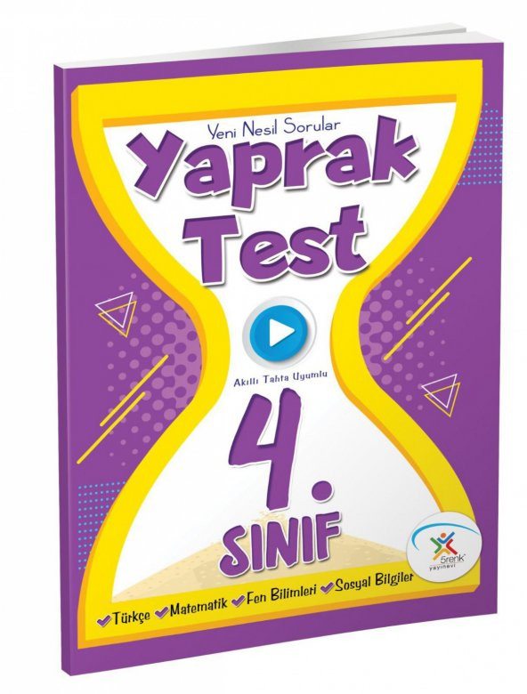 4.Sınıf Tüm Dersler Yaprak Test Yeni Nesil Bana da Bilgini Yolculuk