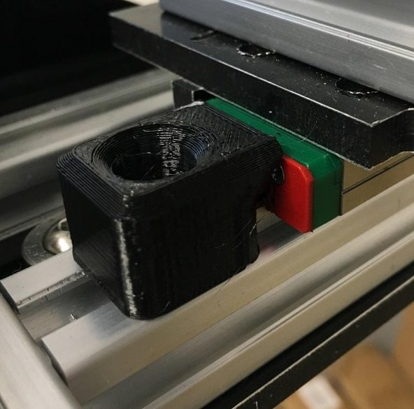 Mgn12 İçin Tampon Durdurma Folgertech Ft-5 İçin T-Slot A Monte Edilmiş Lineer Raylar Plastik Aparat - 2