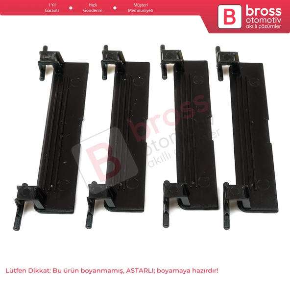 Mercedes C W204 İçin 4 Adet Tavan Oluk Çıtası Port Bagaj Kapağı 20469071829040 95*20 mm - 5