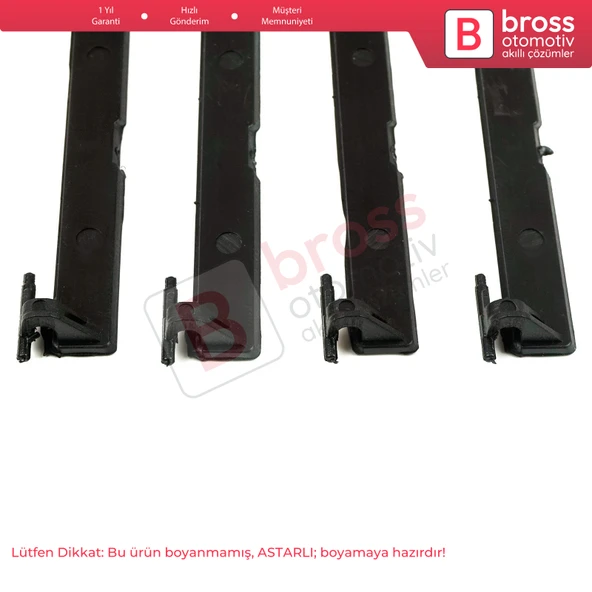 Mercedes C W205 İçin 4 Adet Tavan Oluk Çıta Port Kapağı 95*12 mm A2057504100 - 5