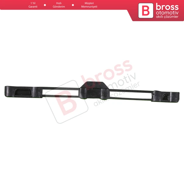 BMW 3 E46 2003-2006 Makyajlı Kasa için 8 Parça Sunroof Perde Kayar Kızak Çıta Bakalit Klips Seti - Resim 3