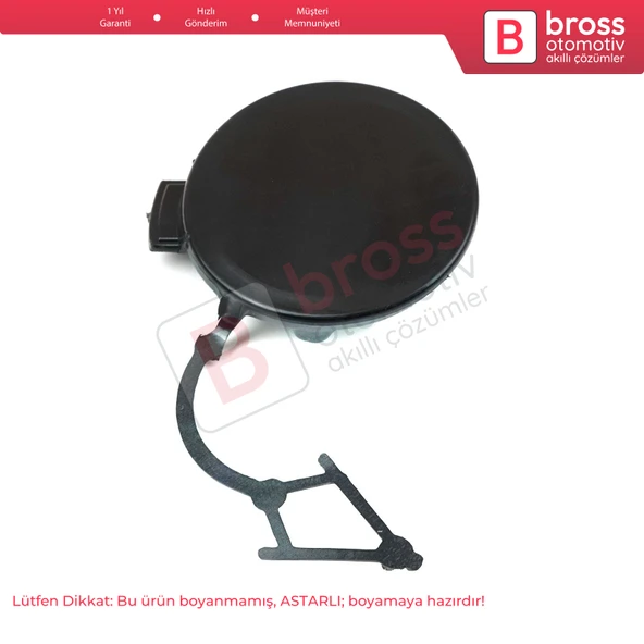 VW Golf MK7 için Ön Tampon Çeki Demiri Kapağı 5GG807241 ASTARLI - 2