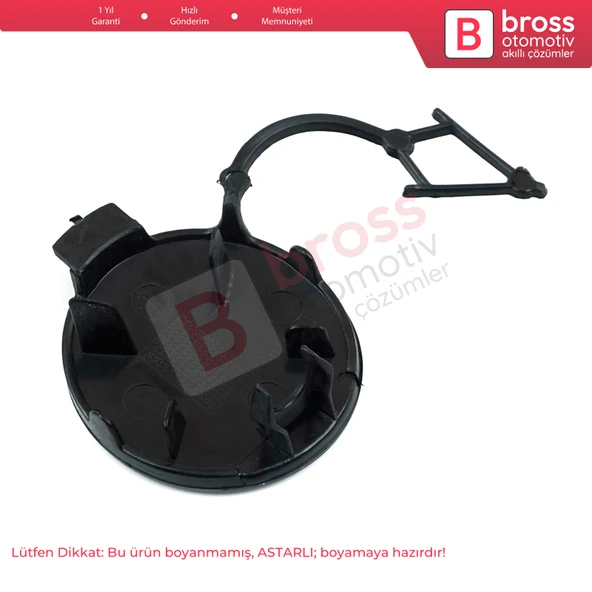 VW Golf MK7 için Ön Tampon Çeki Demiri Kapağı 5GG807241 ASTARLI - 3