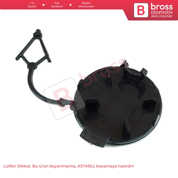 VW Golf MK7 için Ön Tampon Çeki Demiri Kapağı 5GG807241 ASTARLI - 4