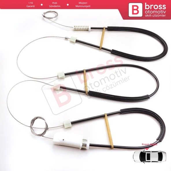 Audi TT TTS TTRS 8S FV 2014-2024 2-Kapı 8S0837462 İçin Elektrikli Sağ Cam Kriko Tamir Seti