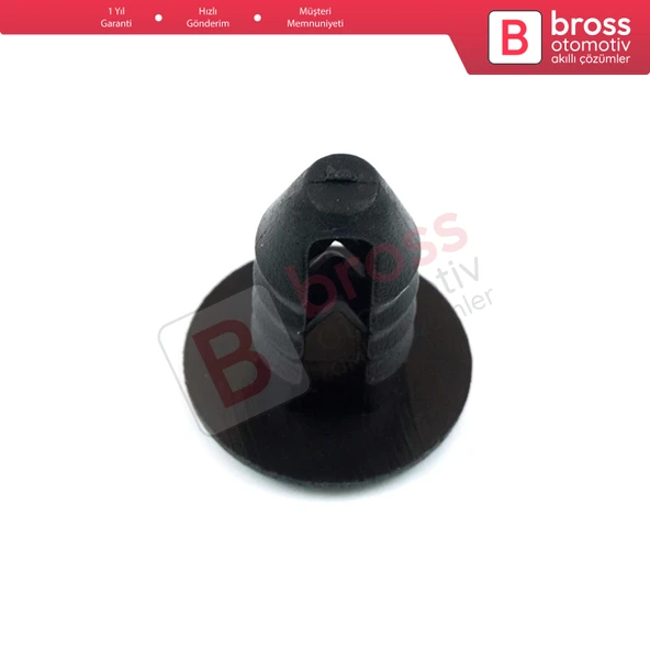 Renault Fiat İçin 10 Adet M 10 Kaplama Agraf Klipsi - 4