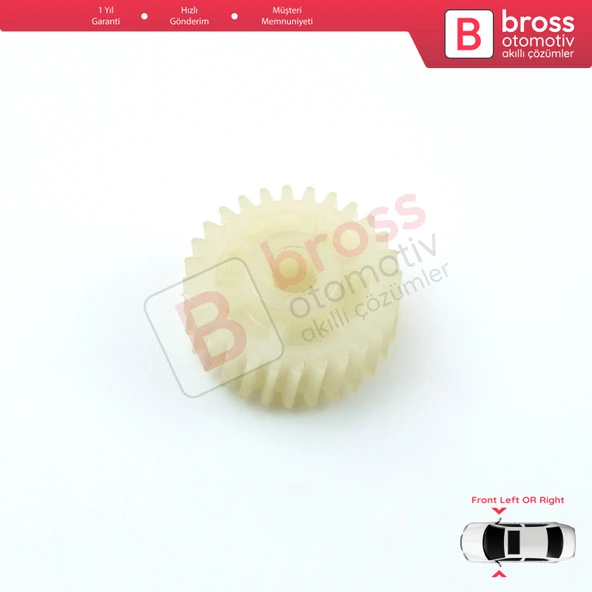 Toyota Honda İçin Yan Dikiz Aynası Katlanır Motor Dişlisi 28 Diş - 3