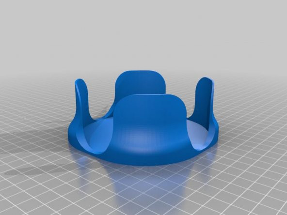 Kediler İçin Coaster Tutucu (Https://Www.Thingiverse.Com/Thing:1472192) Plastik Aparat