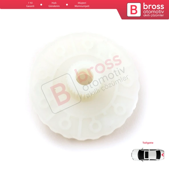 Land Rover Freelander MK1 L314 1997-2006 CVH101150 İçin Arka Bagaj Cam Kriko Makara Freze Dişlisi