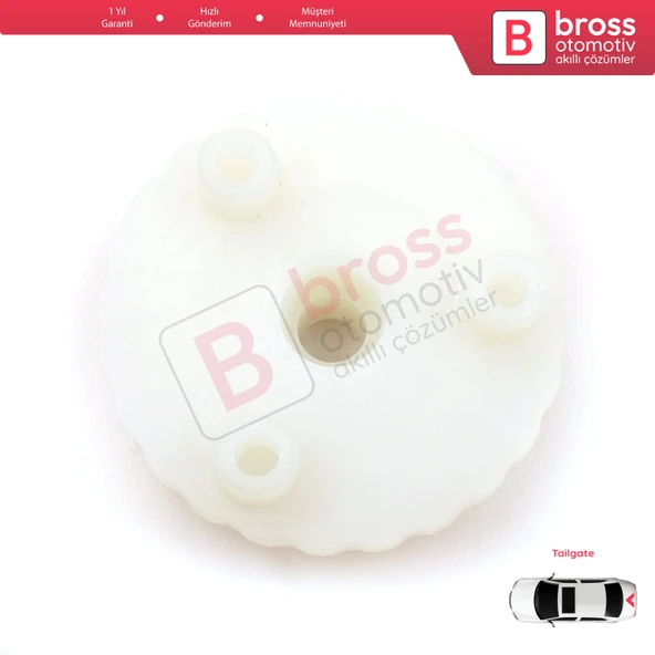 Land Rover Freelander MK1 L314 1997-2006 CVH101150 İçin Arka Bagaj Cam Kriko Makara Freze Dişlisi - 2