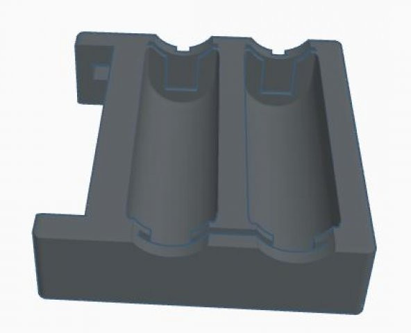 18650 Pil Taşıma V1.1 Plastik Aparat - 3