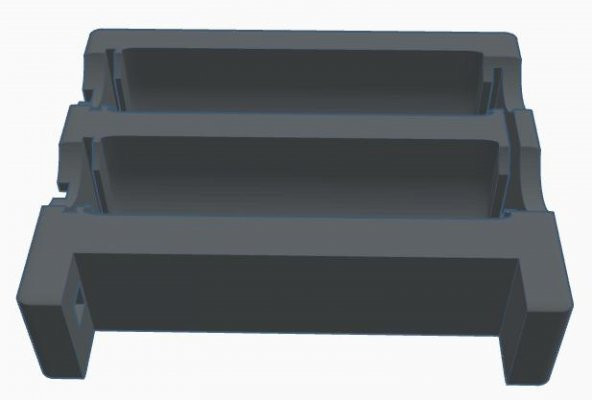 18650 Pil Taşıma V1.1 Plastik Aparat - 4