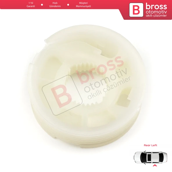 BMW 5 Serisi E39 İçin Arka Sol Kapı Cam Kriko Tamir Dişlisi 51358159835