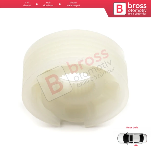 BMW 5 Serisi E39 İçin Arka Sol Kapı Cam Kriko Tamir Dişlisi 51358159835 - 4