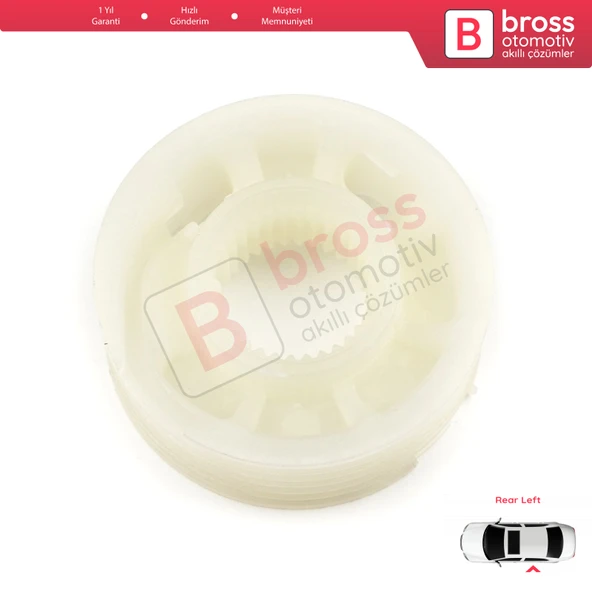 BMW 5 Serisi E39 İçin Arka Sol Kapı Cam Kriko Tamir Dişlisi 51358159835 - 2