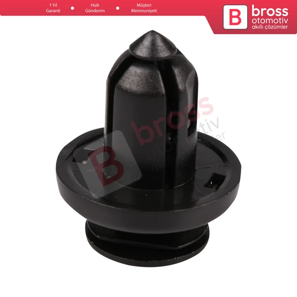 Honda Acura için 10 Adet İtmeli Tip Metalli Tutucu Klips Kısa 91505 S9A 003 - 2